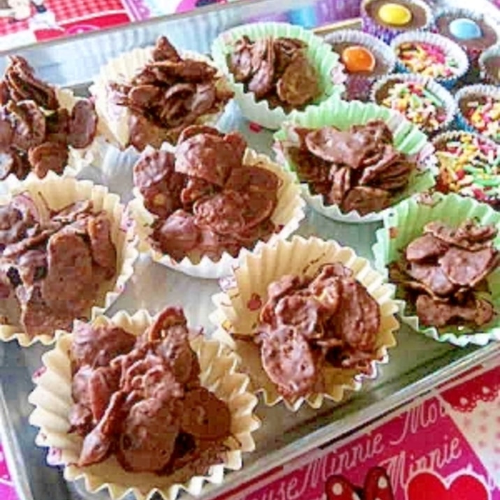 レンジで簡単 チョコフレーク レシピ 作り方 By 75chan 楽天レシピ レンジで簡単 チョコフレーク レシピ 作り方 By 75chan 楽天レシピ